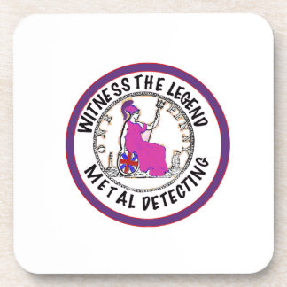 Metal Detectorist Coaster