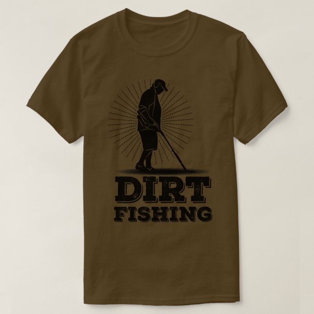 Metal Detectorist T-Shirt (Design Front)
