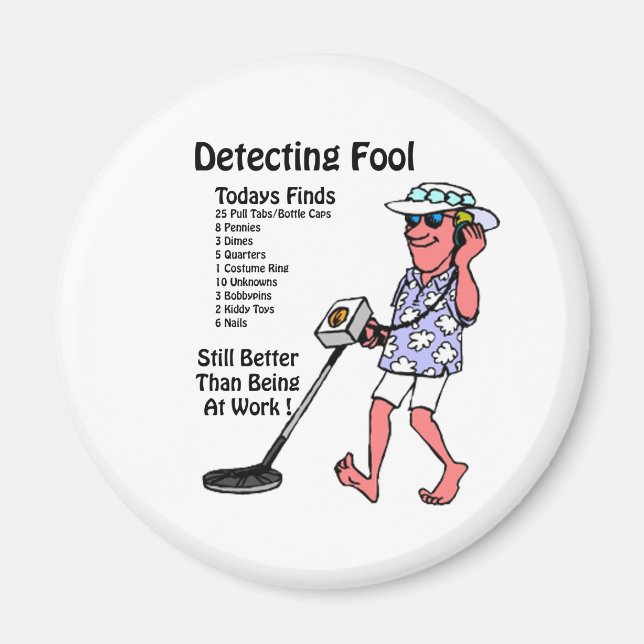 Metal Detectors Magnet (Front)