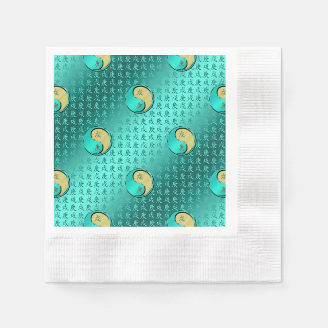 Metal Dog Napkin (Front)