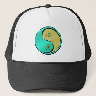 Metal Dog Trucker Hat
