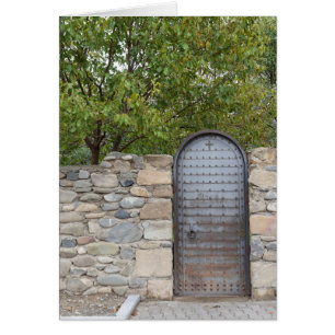 Metal Door And Wall