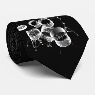 Metal Drum Set Personalised Tie