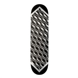 Metal Eye Black Illusion Customisable Deck w2 Skateboard