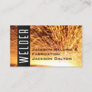 Metal Fabrication and Welding Business Card