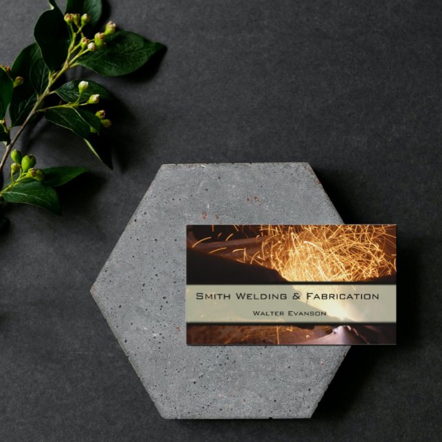 Metal Fabrication and Welding Business Card (Creator Uploaded)