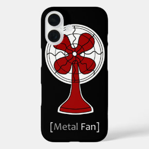 Metal Fan iPhone 16 Case