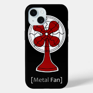 Metal Fan iPhone 15 Case