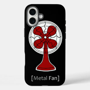 Metal Fan iPhone 16 Plus Case