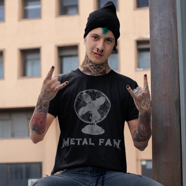 Metal Fan Heavy Metal Music T-Shirt (Creator Uploaded)