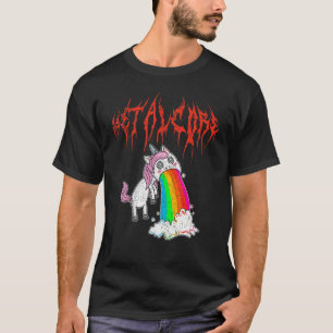 Metal Festival Puking Unicorn Death Metal Unicorn T-Shirt