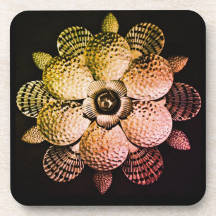 Metal Flower  Coaster