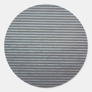 Metal garage door, Toronto Classic Round Sticker