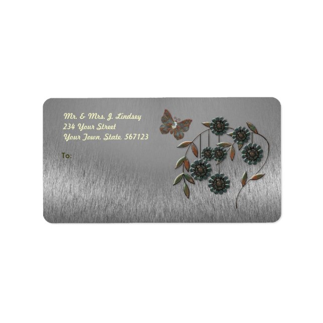 Metal Garden Labels (Front)