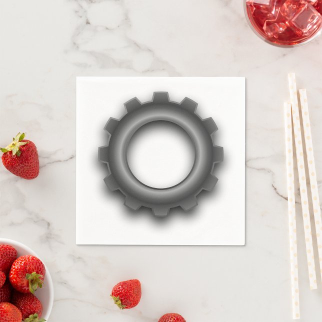 Metal Gear Cog Paper Napkins (Creator Uploaded)