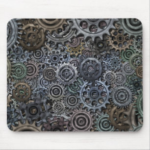 Metal Gear Design Mouse Mat