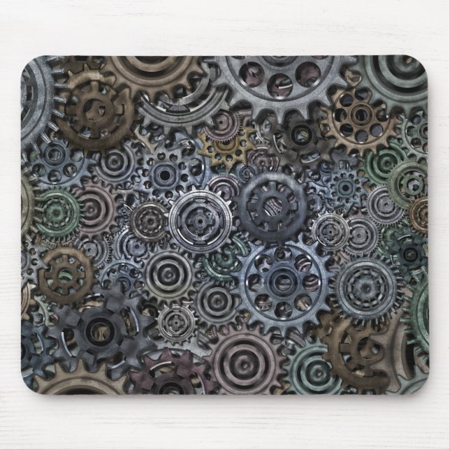 Metal Gear Design Mouse Mat (Front)