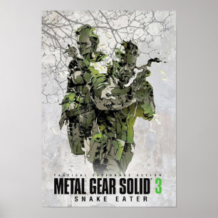 Metal Gear Solid 3 Design Poster