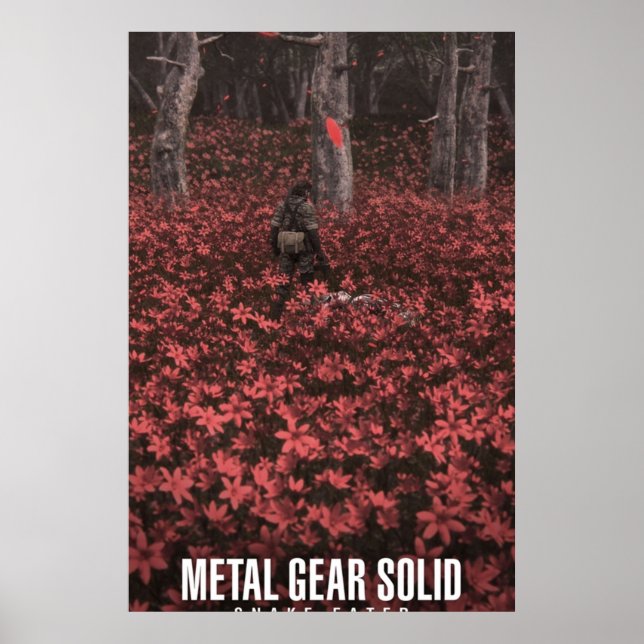 Metal Gear Solid Big Boss And The Boss Poster (Front)