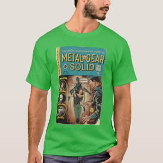 Metal Gear Solid fan art comic cover friend T-Shirt