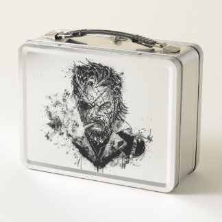 Metal Gear Solid Legendary Soldier Men's Metal Lunch Box
