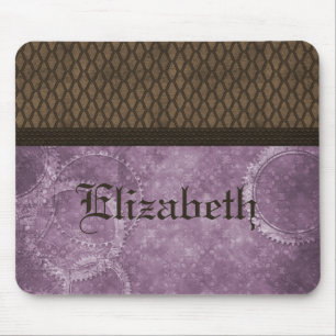 Metal Gear Steampunk Mousepad, Purple Mouse Mat