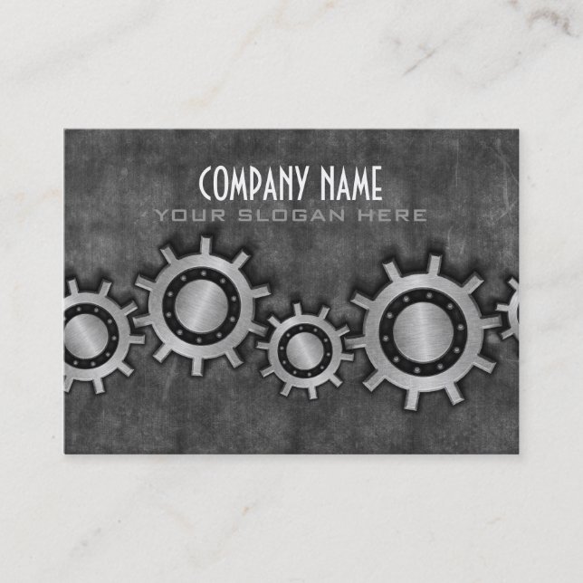 Metal Gears Business Card (Front)