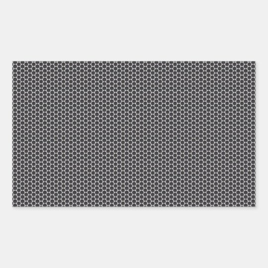 Metal Grate Mesh Rectangular Sticker Zazzle Co Uk