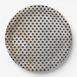 METAL GRATE PAPER PLATE