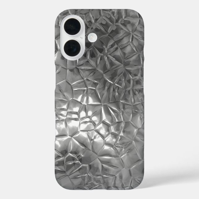 Metal Grey Shine Case-Mate iPhone Case (Back)