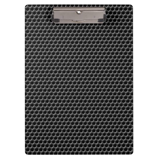 Metal grid pattern - background clipboard (Front)