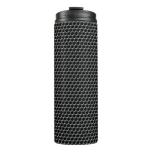 Metal grid pattern - background thermal tumbler