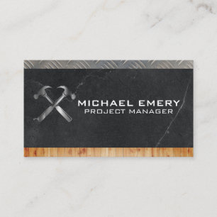 Metal Hammers   Metal   Wood   Steel Business Card
