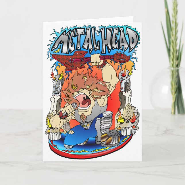 Metal Head Card (Front)