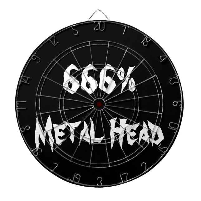 Metal Head Dartboard (Front)