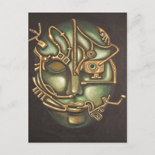 Metal Head Postcard (Front)