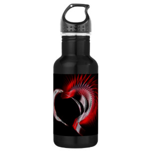 Metal Heart 532 Ml Water Bottle