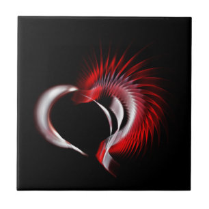 Metal Heart Tile