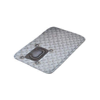 Metal Industrial Look Bath Mat (Small)
