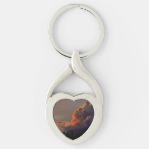 Metal Keychain(customized wording on back) Key Ring