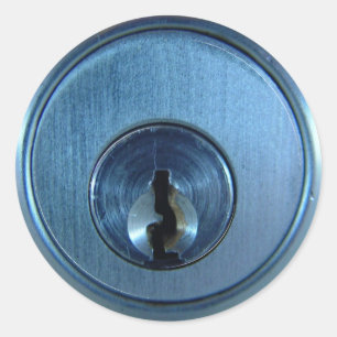 Metal Lock Stickers