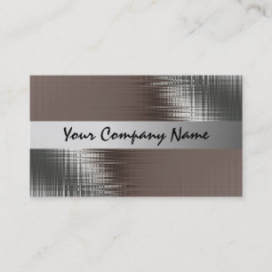 Metal Look Business Cards