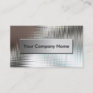 Metal Look Business Cards With Class