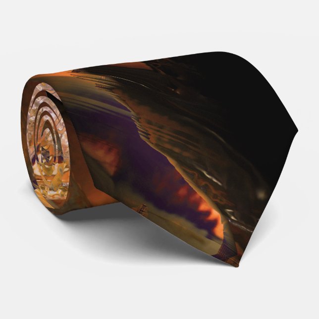 Metal Love Damaged 2 Tie (Rolled)