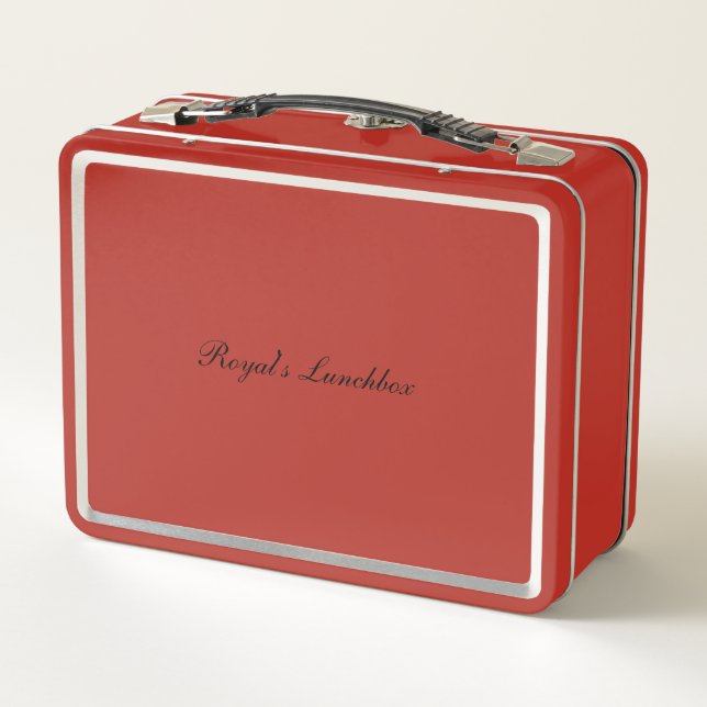 Metal Lunchbox (Back)