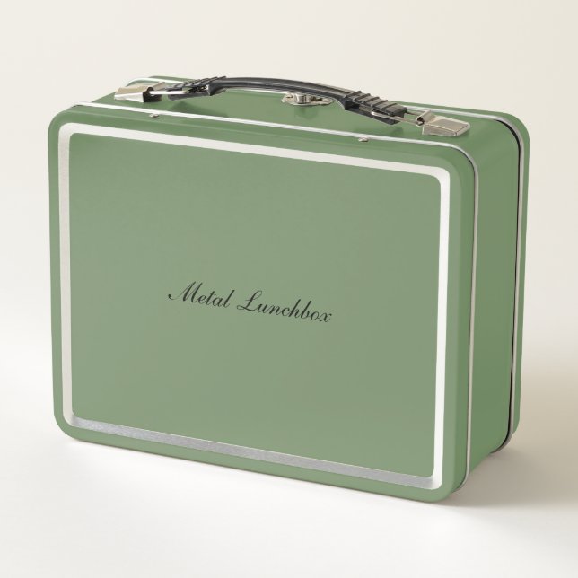 Metal Lunchbox (Back)