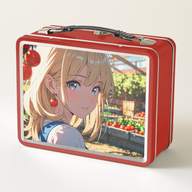 Metal Lunchbox/cosmetic box (Back)