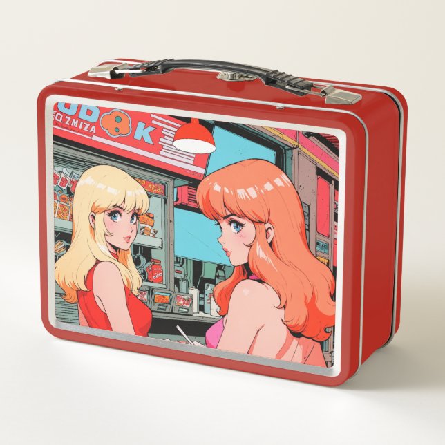 Metal Lunchbox/cosmetic box (Back)