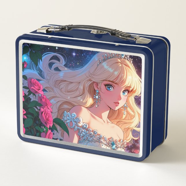 Metal Lunchbox/cosmetics box  (Back)