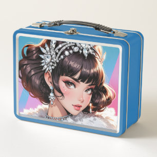 Metal Lunchbox/cosmetics box 